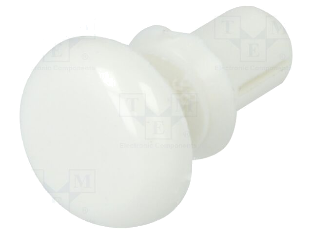 Klinkn; polyamide; 2÷3mm; wit; UL94V-2 Klinkn; polyamide; 2÷3mm; wit; UL94V-2
